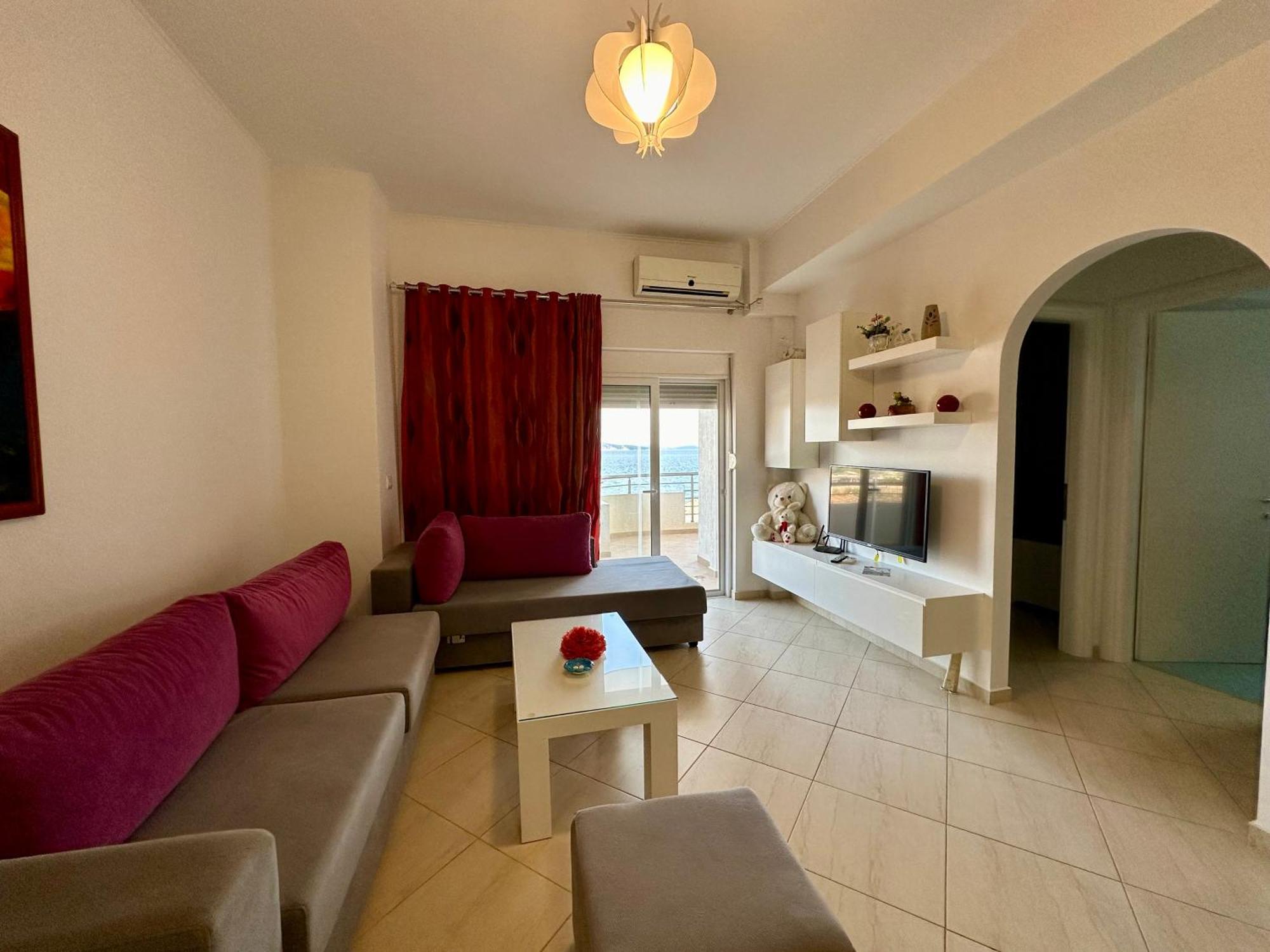 Aqua Apartments Seaview Sarandë Exteriör bild