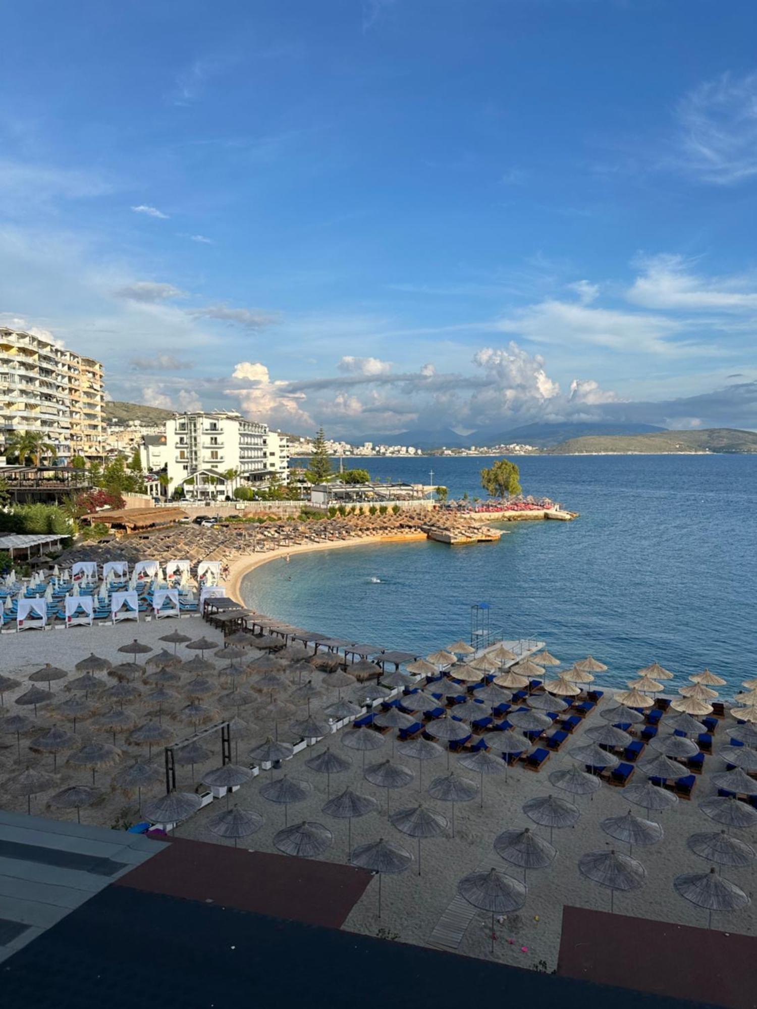 Aqua Apartments Seaview Sarandë Exteriör bild